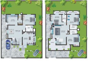 Home Designs and Floor Plans Modern Bungalow House Designs and Floor Plans Type