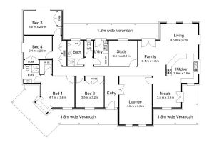 Home Designs Australia Floor Plans the Strickland Australian House Plans