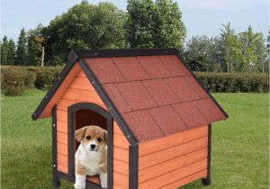 Home Dog Kennel Plans New Dog House Pet Outdoor Bed Wood Shelter Home Weather