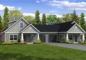 Home Duplex Plans New Duplex Design Has A Charming Exterior associated Designs