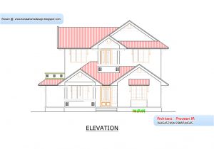 Home Elevation Plan Kerala Home Plan and Elevation 1800 Sq Ft Home Appliance