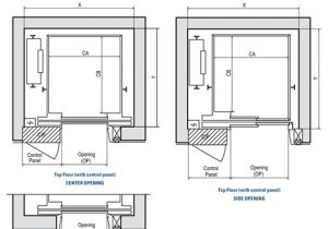 Home Elevator Plans Compact Mrls Plan Of Hoistway Diploma Pinterest