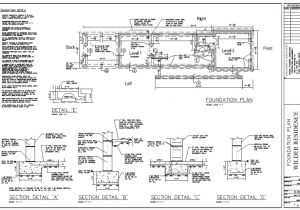 Home Engineering Plan Engineered Foundation Plans for Waterfront Home