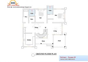 Home Engineering Plan Plan Elevation Kerala Home Design Floor Plans Home Plans