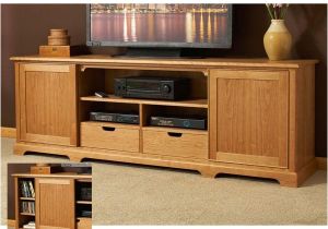Home Entertainment Furniture Plans Component Ready Flat Screen Media Center Woodworking Plan