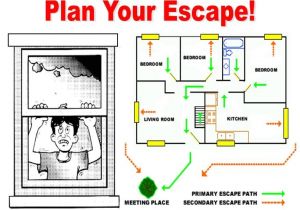 Home Escape Plan Exceptional Home Fire Escape Plan 11 island Fire