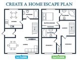 Home Escape Plan Marvellous House Fire Plan Images Best Inspiration Home
