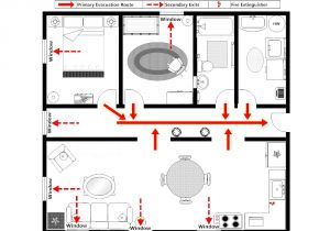 Home Evacuation Plan Template Home Evacuation Plan 1