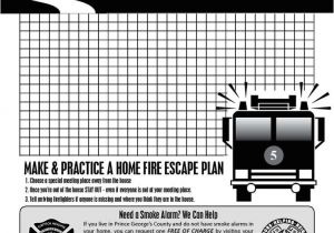 Home Fire Escape Plan Grid 45 Best Fire Safety Images On Pinterest Fire Safety