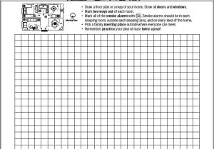 Home Fire Escape Plan Grid Fire Prevention Week How to Make A Fire Escape Plan