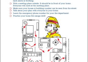 Home Fire Escape Plan Grid Make Your Own Home Fire Escape Plan
