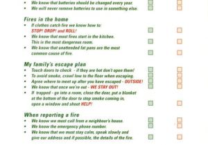 Home Fire Prevention Plan Home Fire Safety Plan Firefighting Interaction