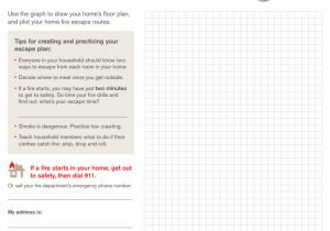 Home Fire Prevention Plan Your Home Fire Escape Plan Central south Texas Region