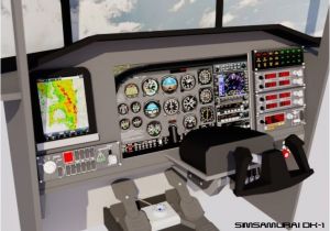 Home Flight Simulator Plans Diy Flight Simulator Cockpit Blueprint Plans and Panels