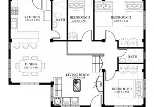 Home Floor Plan Designs Small House Designs Series Shd 2014006v2 Pinoy Eplans