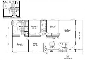 Home Floor Plan Wilmington Manufactured Home Floor Plan or Modular Floor Plans