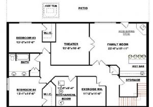 Home Floor Plans with Basement Small Modular Homes Floor Plans Floor Plans with Walkout