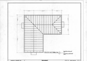 Home Framing Plans Roof Framing Plan asa Thomas House Milton north