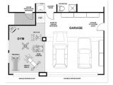 Home Gym Floor Plan Garage Gym Could Modify to Suit Individual Http Www
