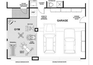 Home Gym Floor Plan Garage Gym Could Modify to Suit Individual Http Www