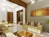 Home Interior Plans Contemporary Kitchen Dining and Living Room Kerala Home