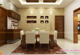 Home Interior Plans Pictures Contemporary Kitchen Dining and Living Room Kerala Home