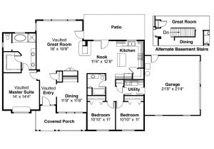 Home Layout Plans Ranch House Plans Alpine 30 043 associated Designs