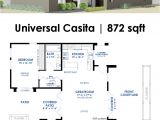 Home Layout Plans Universal Casita House Plan 61custom Contemporary