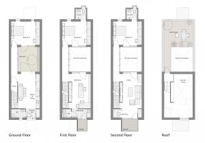 Home Layouts Plans Narrow Row House Floor Plans Google Search Row Houses