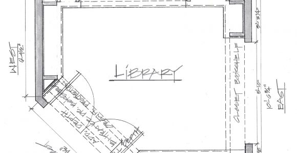 Home Library Floor Plans Custom Built Home Library In Cheery Wood A Case Study