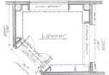 Home Library Plans Custom Built Home Library In Cheery Wood A Case Study