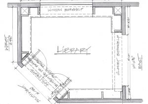 Home Library Plans Custom Built Home Library In Cheery Wood A Case Study
