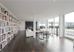 Home Library Plans Spectacular Riverside Penthouse In London