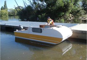 Home Made Boat Plans when You See This Tiny Diy Boat Camper You 39 Ll Love It
