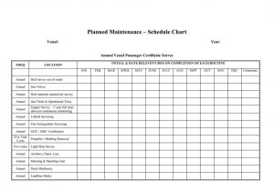 Home Maintenance Plans Truck Maintenance Spreadsheet and About Home Schedule On