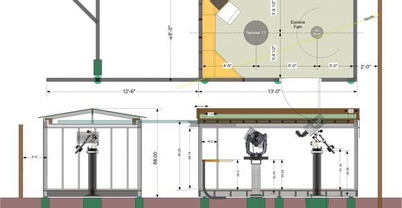Home Observatory Plans Shed Observatory Plans Goehs