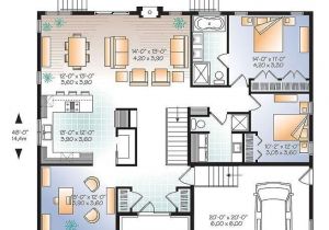 Home Office Design Plans W3280 V1 Modern Home Design Master Ensuite Open Floor