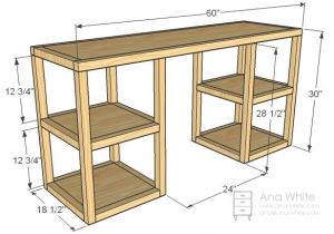 Home Office Desk Plans Free Best 25 Build A Desk Ideas On Pinterest Desk Plans