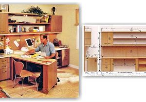 Home Office Desk Plans Free Home Office Furniture Plans Woodarchivist