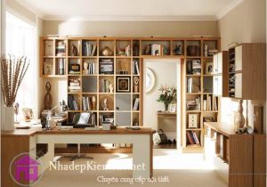 Home Office Planning Mẫu Nội Thất Nha đẹp Bằng Gỗ Vo Cung Sang Trọng