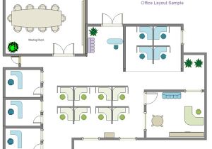 Home Office Plans Layouts Building Plan software Edraw
