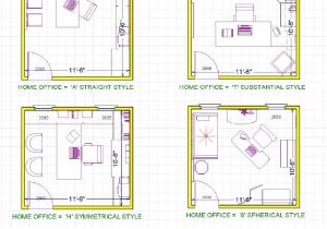 Home Office Plans Layouts Simply Productive How to Get organized Tips and