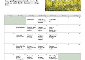 Home organization Plan Getting organized Home organization Plan March Calendar