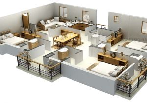Home Plan 3d Design Impressive Floor Plans In 3d Home Design