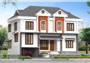 Home Plan 3d View 2172 Kerala House with 3d View and Plan