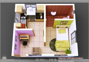 Home Plan 3d View 3d isometric Views Of Small House Plans Kerala Home