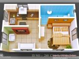 Home Plan 3d View 3d isometric Views Of Small House Plans Kerala House