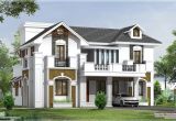 Home Plan 3d View 3d View Of 2200 Square Feet Villa Kerala Home Design and