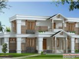 Home Plan and Design Modern Mix Sloping Roof Home Design 2650 Sq Feet