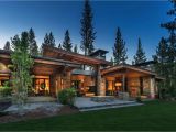 Home Plan Architect Mountain Modern Home In Martis Camp with Indoor Outdoor Living